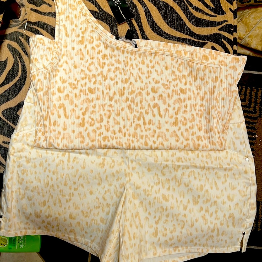 INC tank & short set. Brand New, never worn.